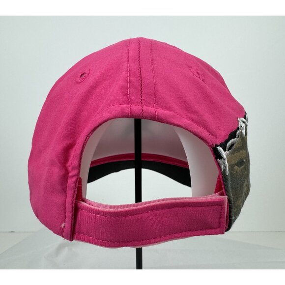 Pro Pheasants Hat Adjustable Cap Pink Camouflage Ring Neck Pheasant South Dakota - Picture 3 of 9